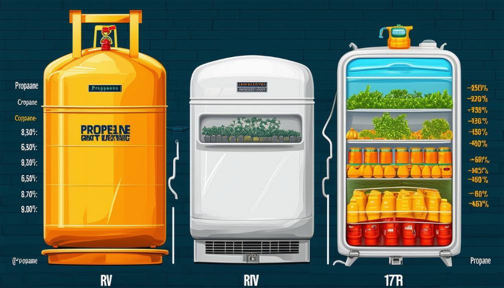 propane usage in rvs