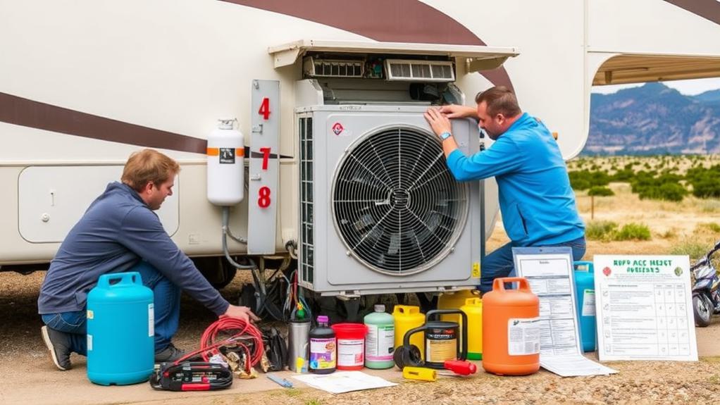 regular rv ac maintenance