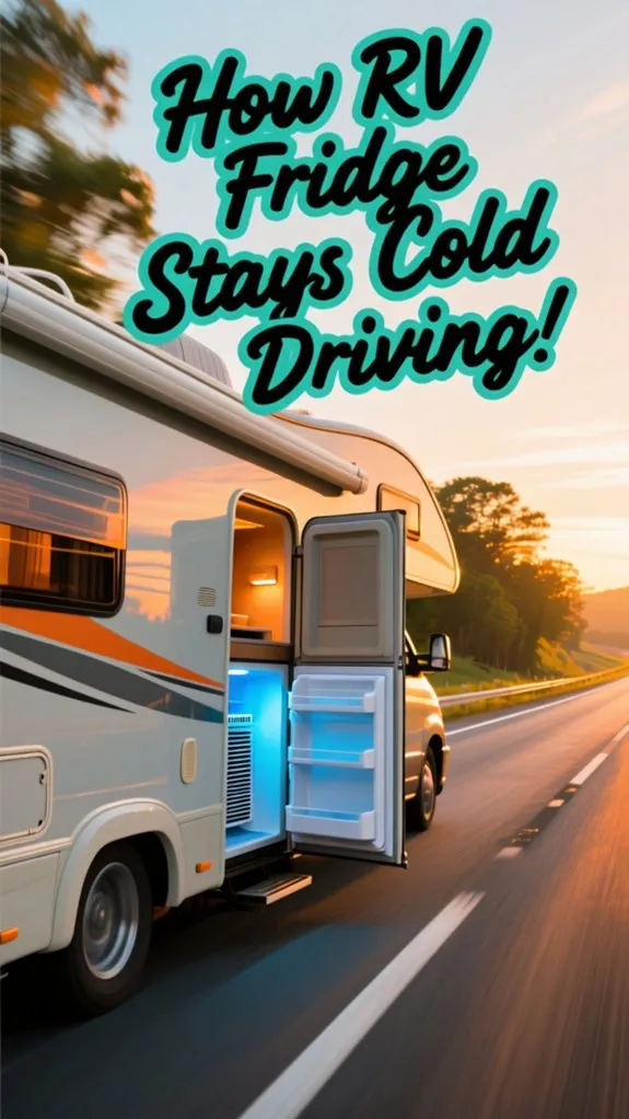 How Does Rv Fridge Stay Cold While Driving: Travel Tips - RV Refrigerator