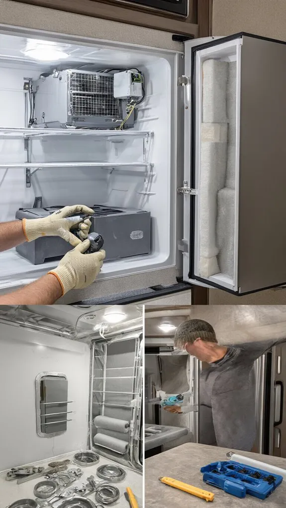 How To Install A Cold-Weather RV Fridge Upgrade Kit Guide - RV Refrigerator