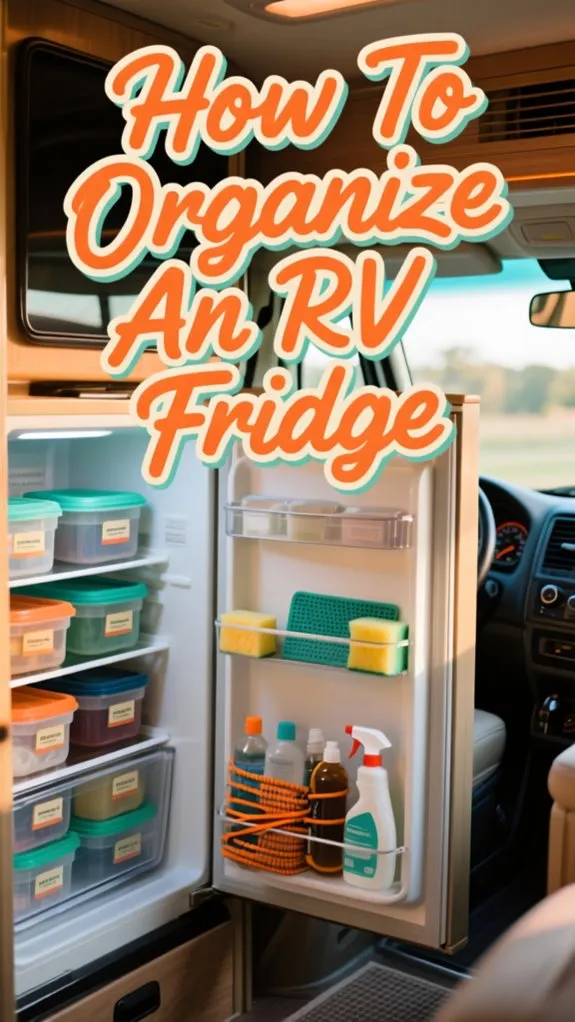 How To Organize An RV Fridge: Secure, Clean, Travel-Ready - RV Refrigerator