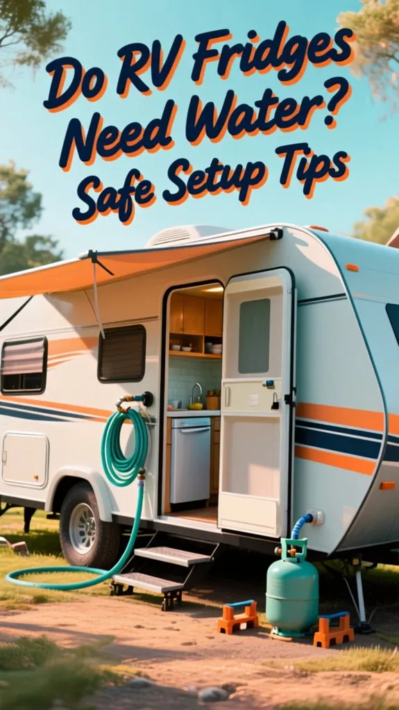 Do Rv Refrigerators Need Water To Work: Safe Setup Tips - RV Refrigerator